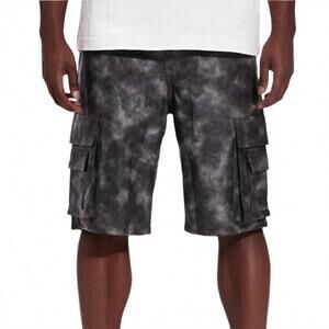 NEW CRYSP DENIM men's tyson short in black
